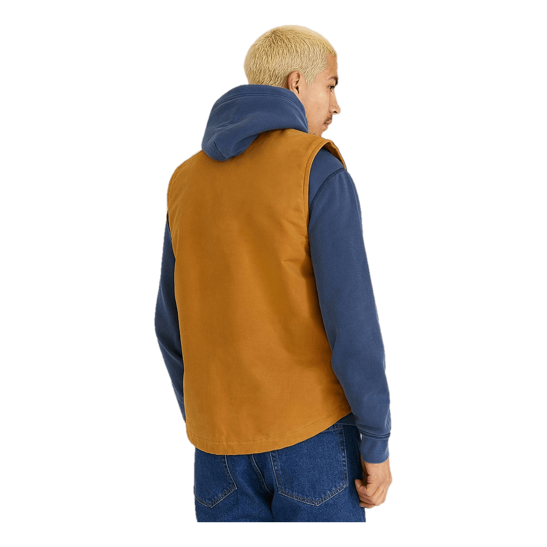 Nudie Jeans Douglas Duck Vest Ochre