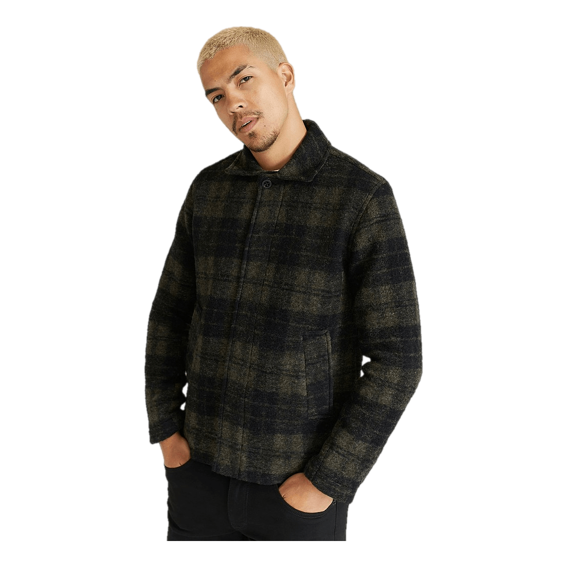 M Wool Shirt 104 Check