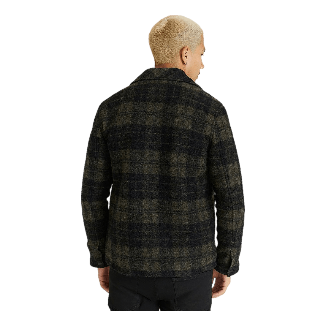 M Wool Shirt 104 Check