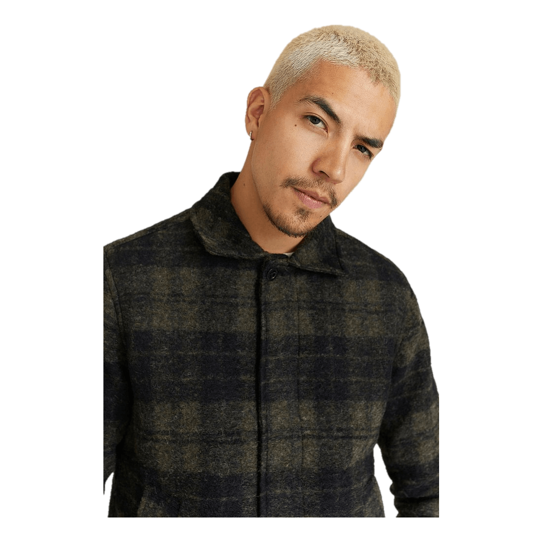 M Wool Shirt 104 Check