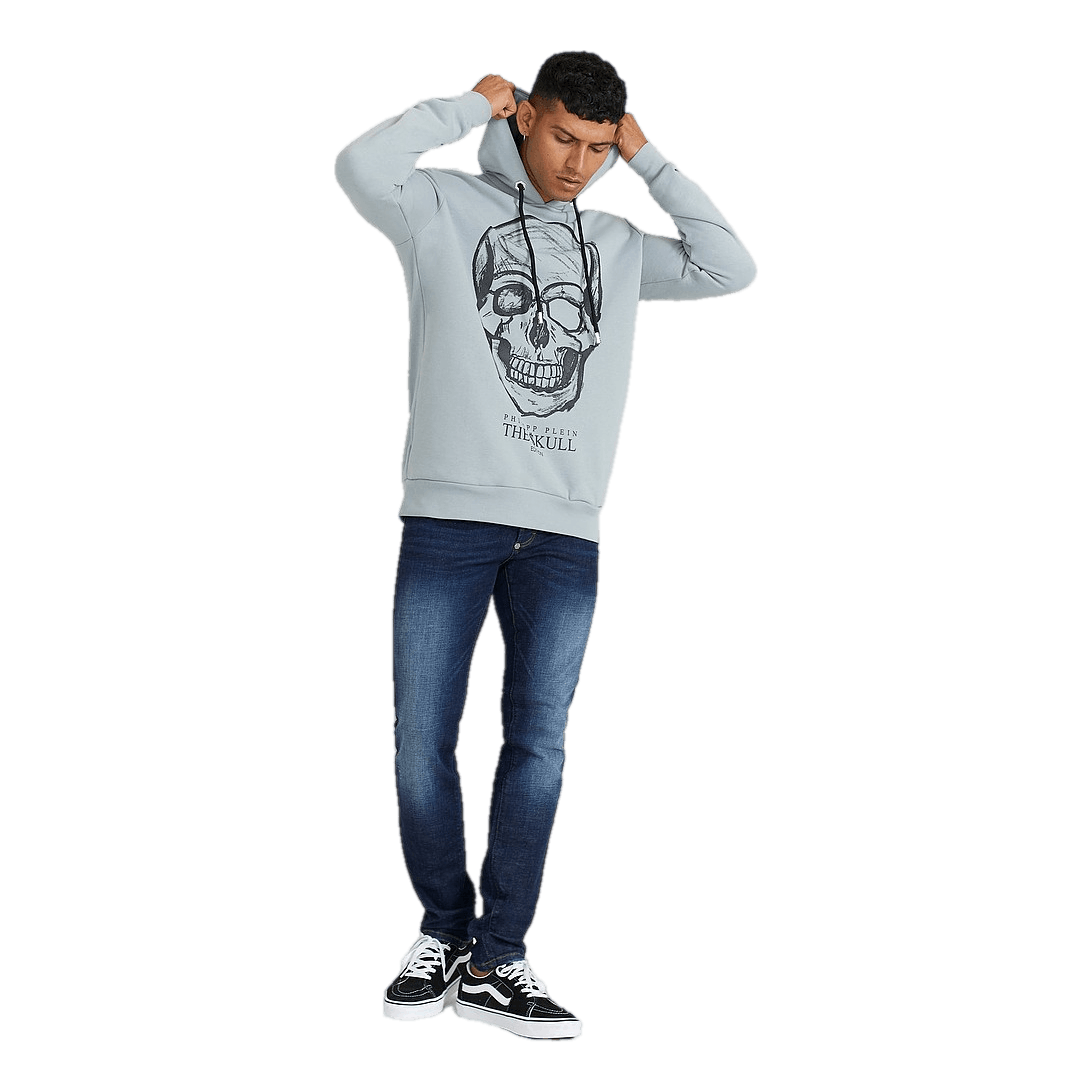 Hoodie Sweatshirt Print Skull 71