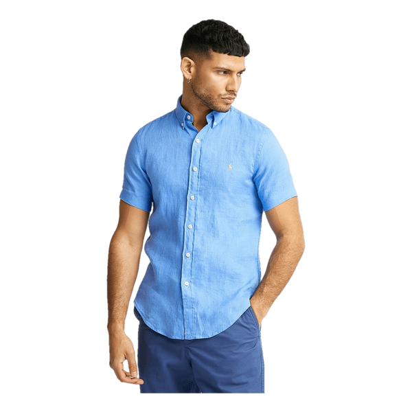 Polo Ralph Lauren Slim S/s Pd Linen Shirt 009 Harbor Island