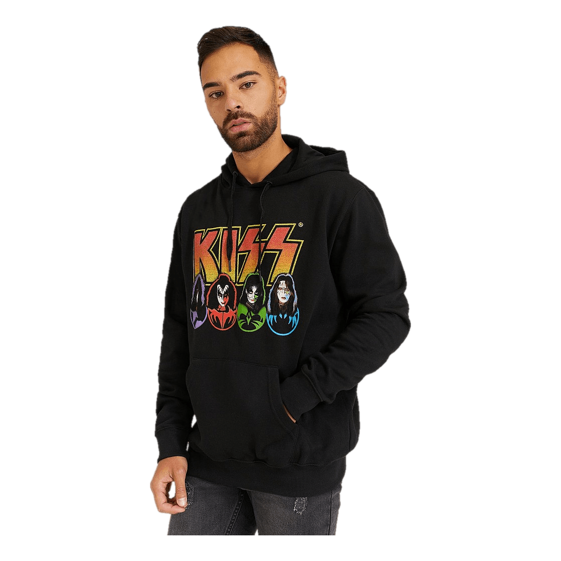 Kiss Hoodie Logo, Faces & Icons