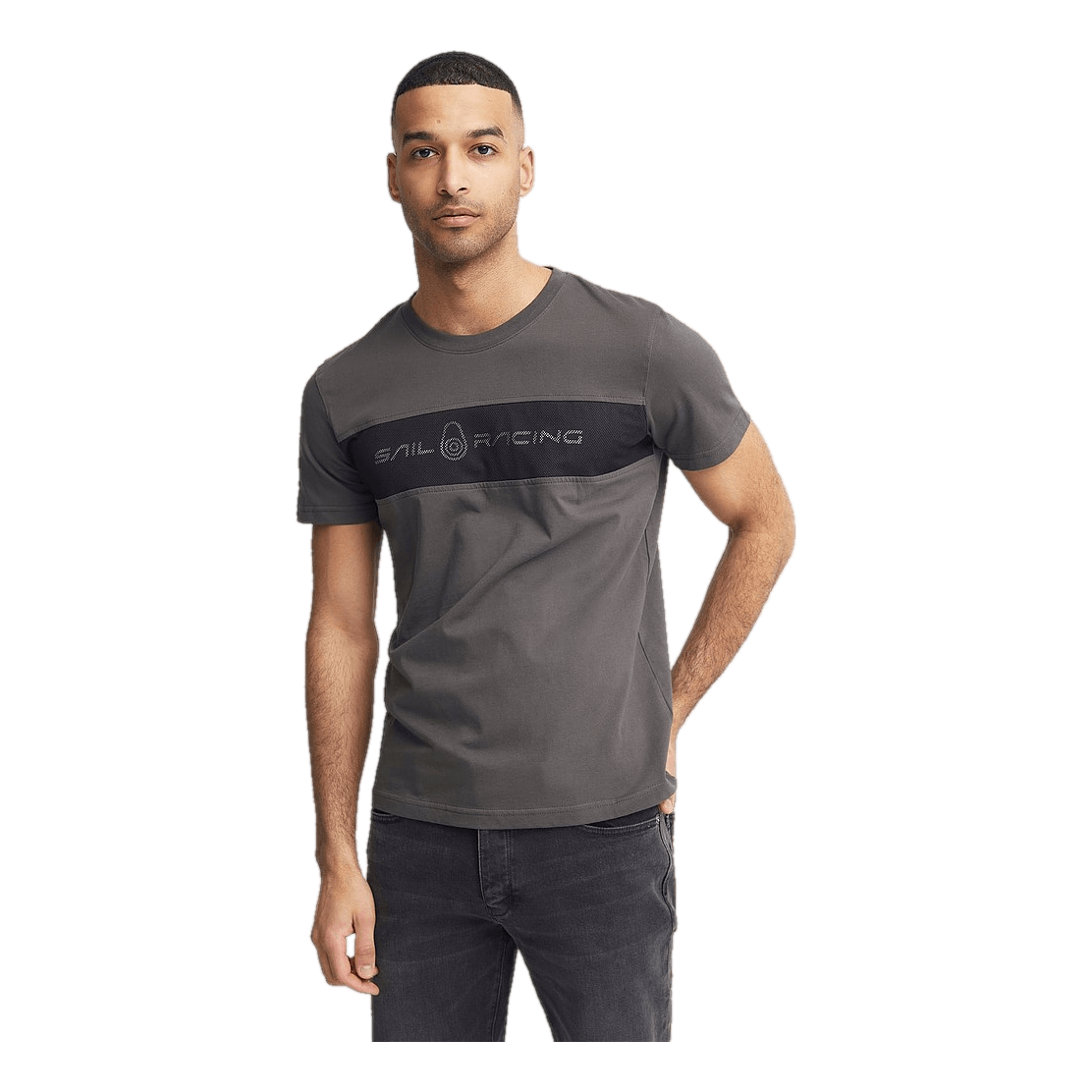 Sail Racing Coast Tee Asphalt