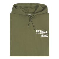 Slogan_hoodie Deep Lichen