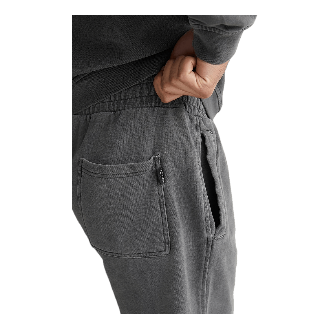 Garment Dye Mercury Jog Shorts Washed
