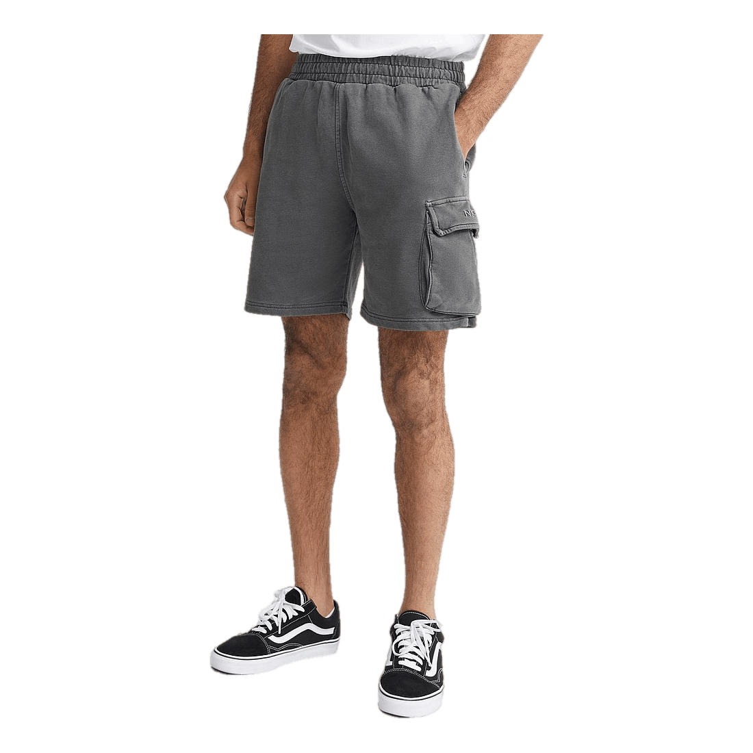 Garment Dye Mercury Jog Shorts Washed