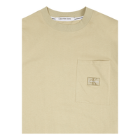 Calvin Klein Shrunken Badge Pocket Tee Rb8
