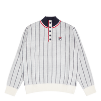 Zanjan Knit Pullover Pin Stripes Aop