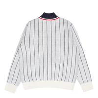 Zanjan Knit Pullover Pin Stripes Aop