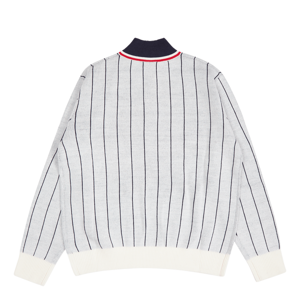 Zanjan Knit Pullover Pin Stripes Aop