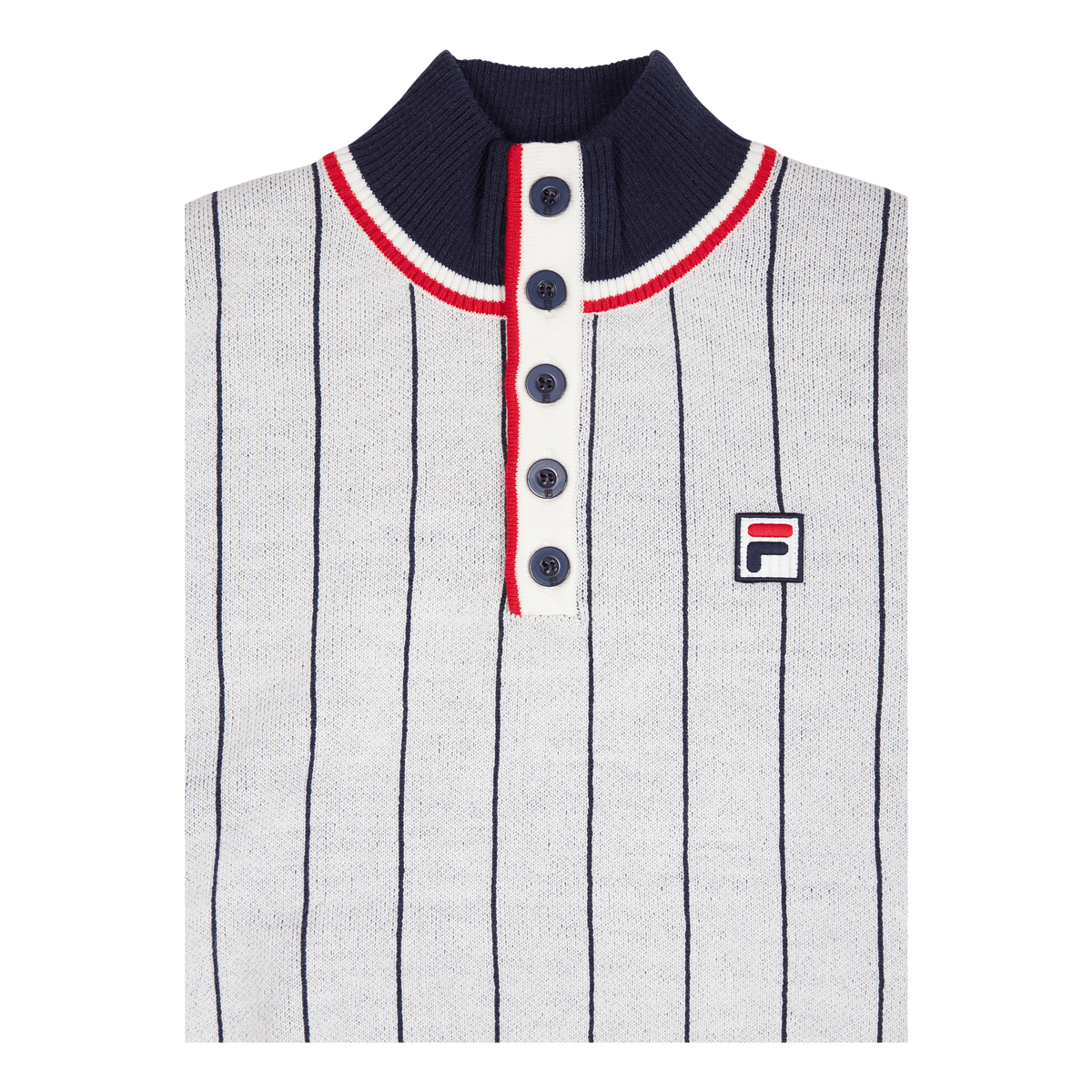 Zanjan Knit Pullover Pin Stripes Aop