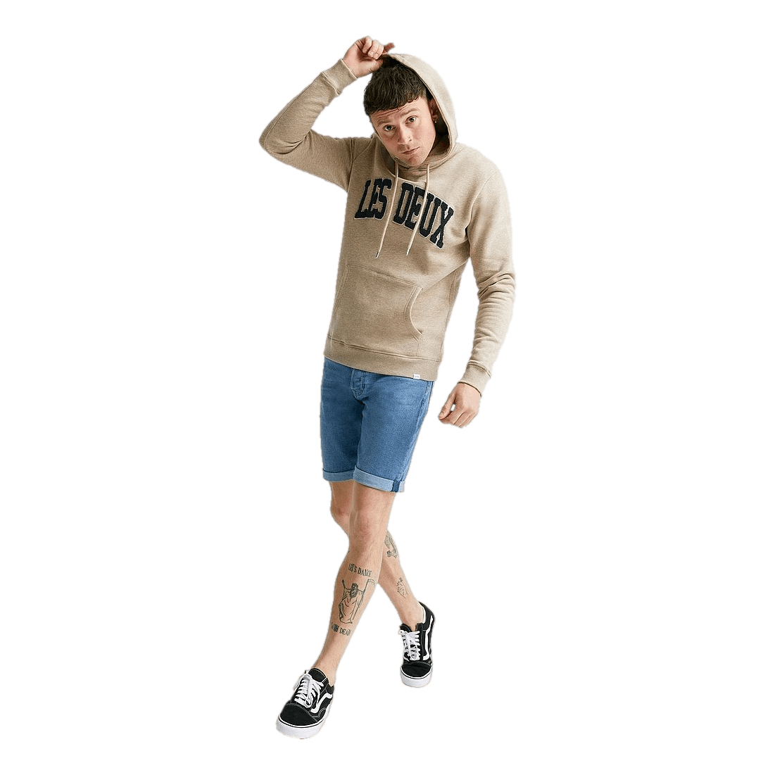 Les Deux Crane Hoodie