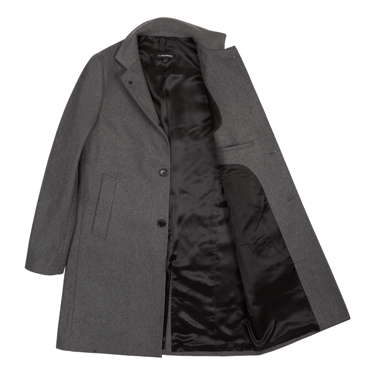 Holger 2.0 Melton Coat Volcanic Ash