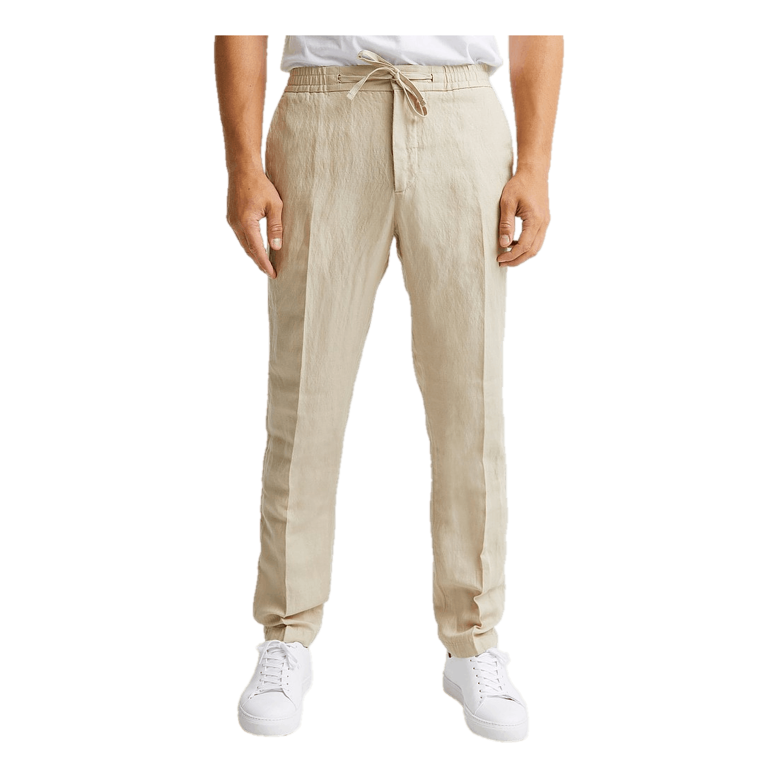 J.Lindeberg Sasha Drape Linen Pants