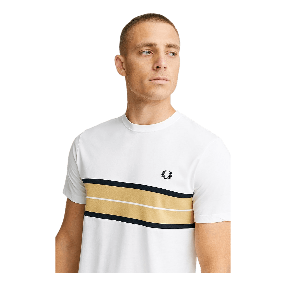 Fred Perry Tramline Panel Tee 129
