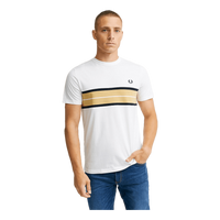 Fred Perry Tramline Panel Tee 129