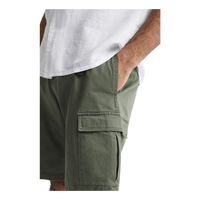 M Cotton Cargo Shorts 010 Pine Needle