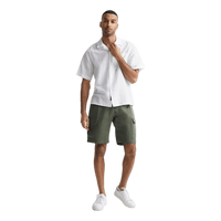 M Cotton Cargo Shorts 010 Pine Needle