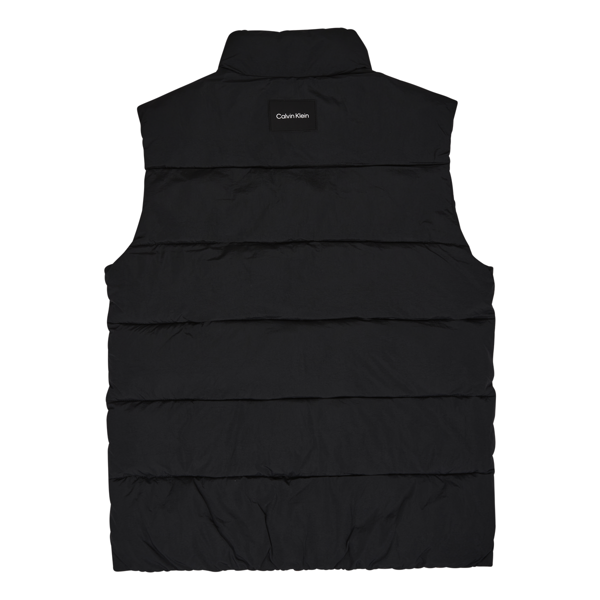 Crinkle Nylon Puffer Vest Beh