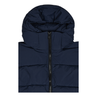 Crinkle Nylon Puffer Jacket