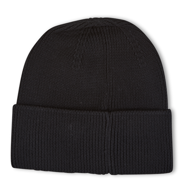 Calvin Klein Monogram Rubber Patch Beanie Bds