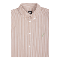 State Poplin Shirt Nougat Stripe Bloom