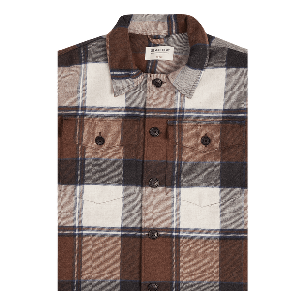 Clipper Big Check Overshirt Multi Check