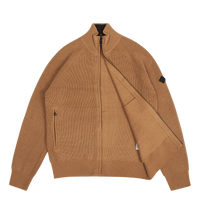 Kyler Wool Blend Zip Tiger