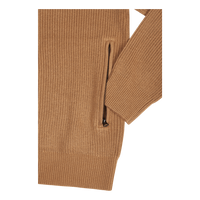 Kyler Wool Blend Zip Tiger