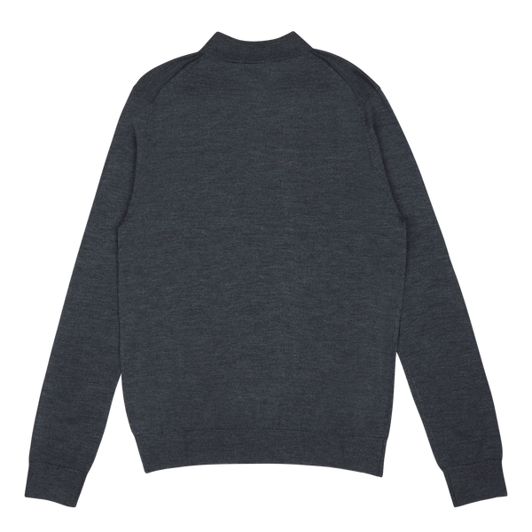 Studio Total Merino Ls Polo Dk