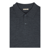 Studio Total Merino Ls Polo Dk