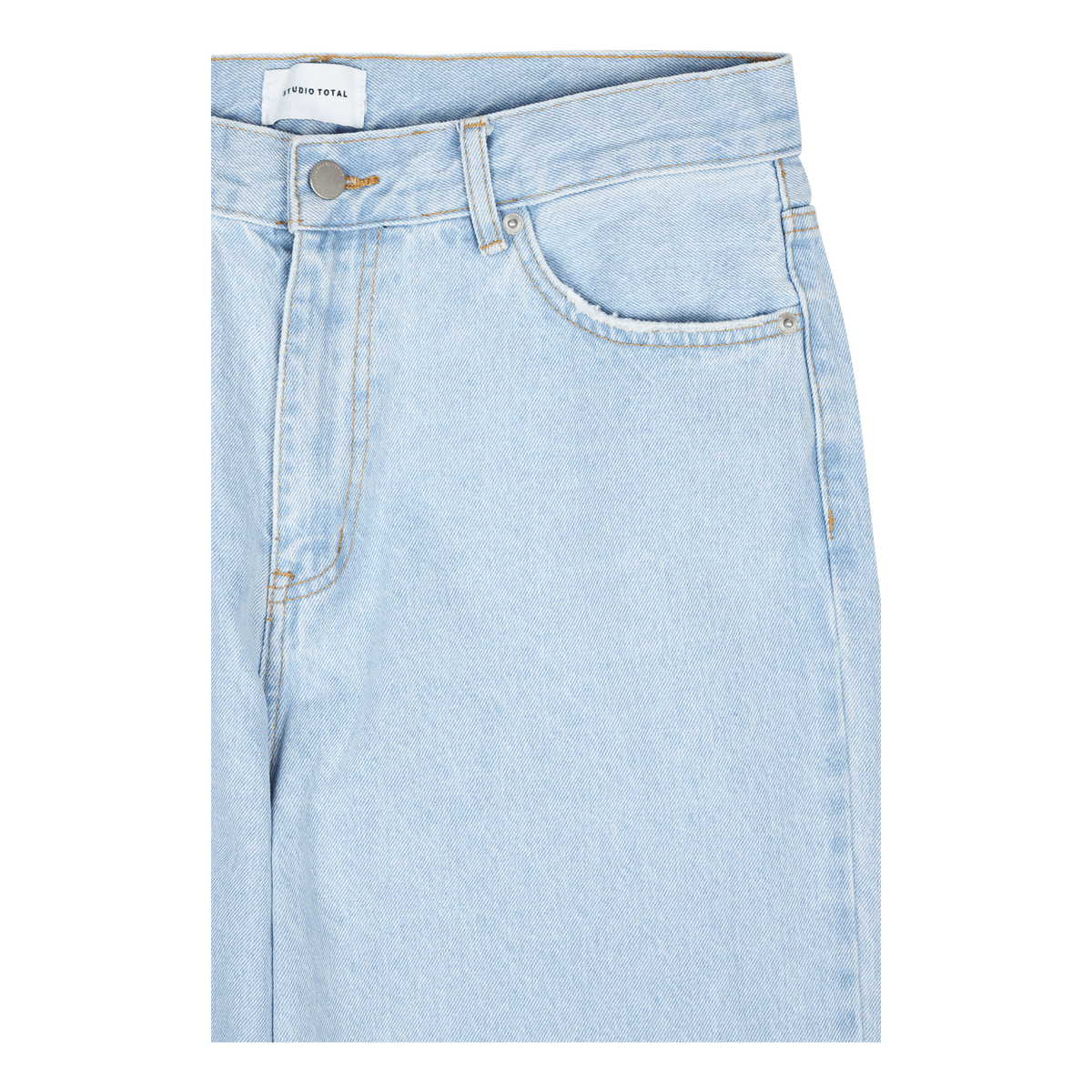 Studio Total Icon Wide Jeans Bleached
