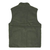 Studio Total Recycled Pile Vest Forest