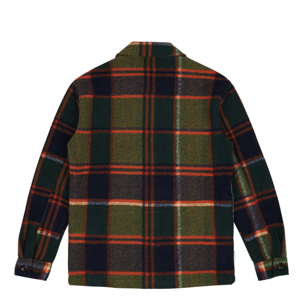 Studio Total Outdoor Check Overshirt Ochra Check