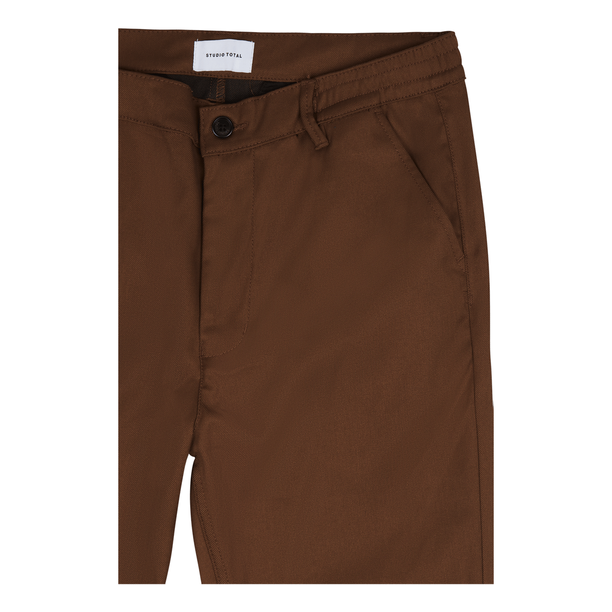 Studio Total Tapered Twill Trouser Ochra