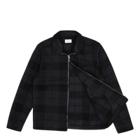 Studio Total Zip Check Overshirt
