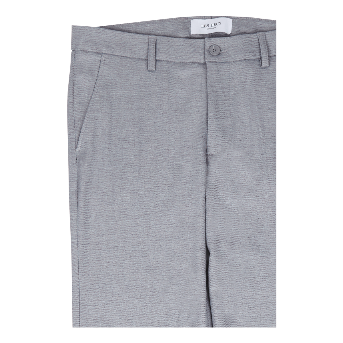 Les Deux Como Reg Herringbone Suit Pant Light