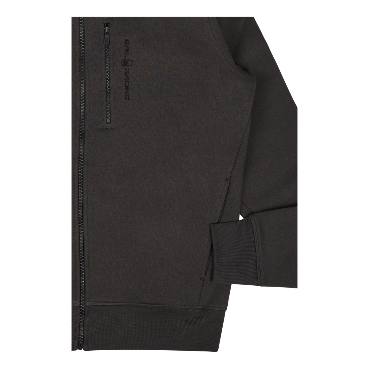 Bowman Zip Hood Asphalt