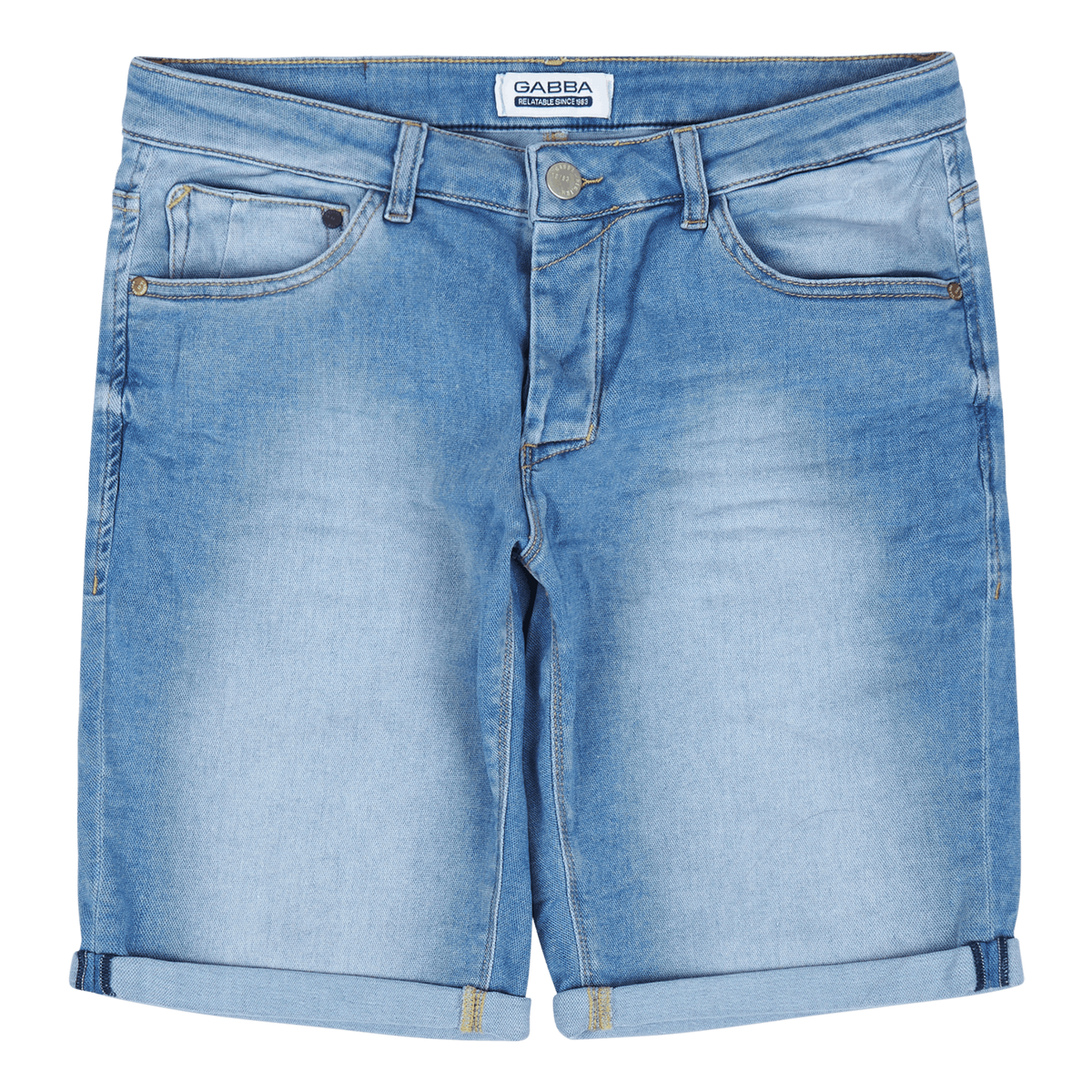 GABBA Jason K3787 Sanza Shorts 0566 Denim Wash