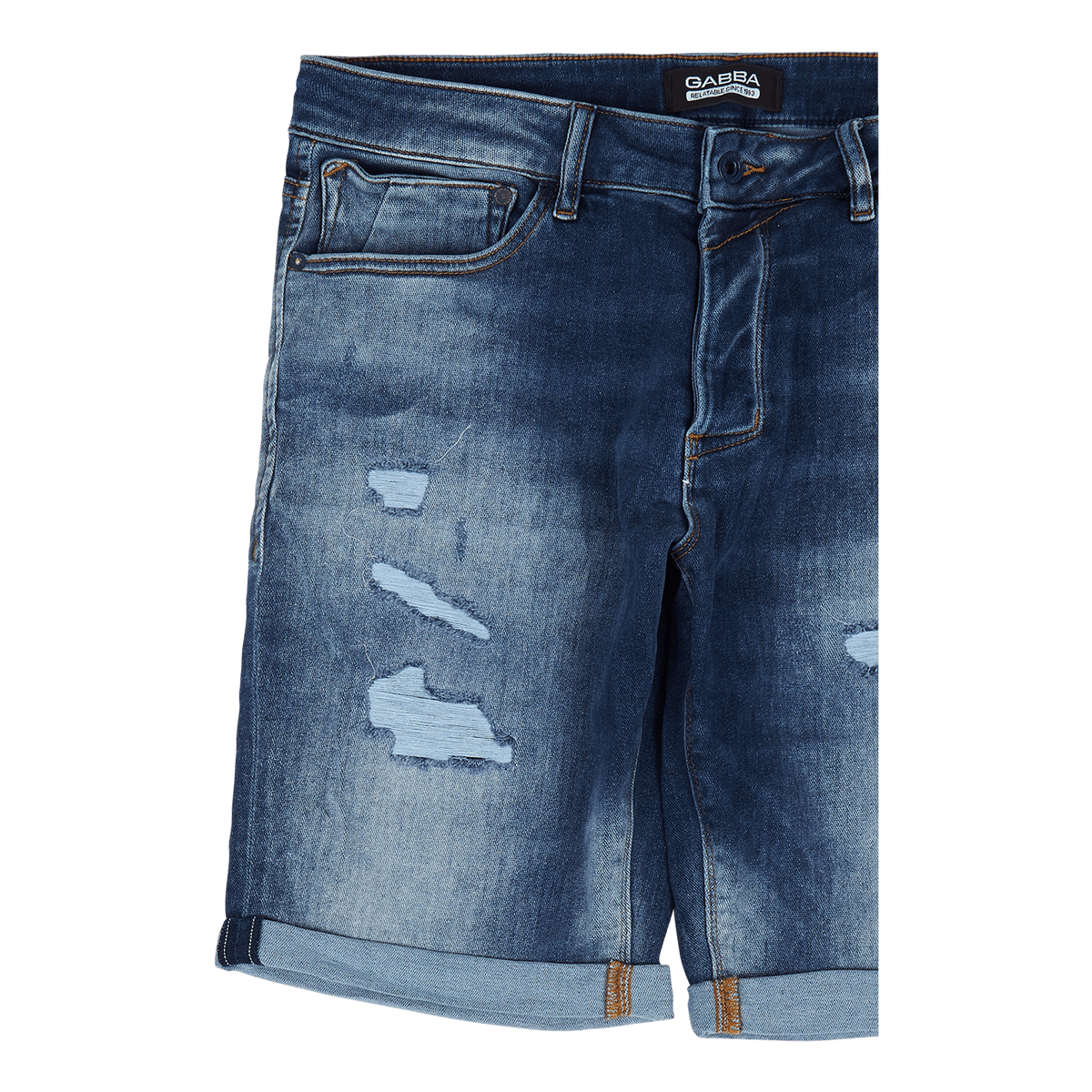 GABBA Jason K3787 Sanza Shorts 5002  Denim