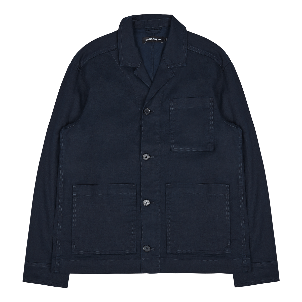 Errol Linen Workwear Overshirt 6855 Jl
