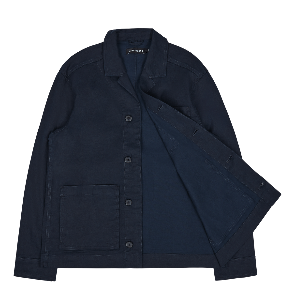 Errol Linen Workwear Overshirt 6855 Jl