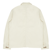 J.Lindeberg Errol Linen Workwear Overshirt Turtledove