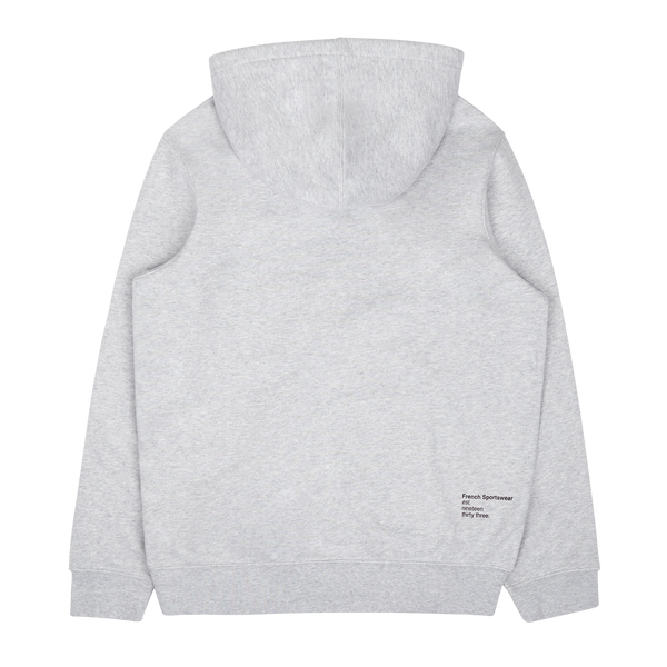 Lacoste Classic Fit Solid Hooded Sweat Silver Chine