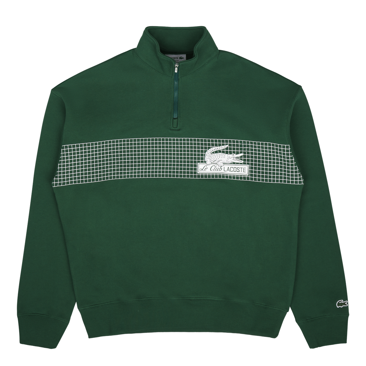 Loose Fit Net Print Sweatshirt