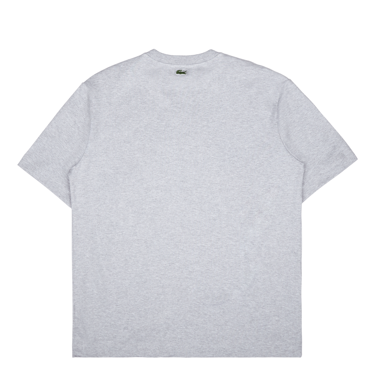 Organic Cotton Logo Tee Silver Chine