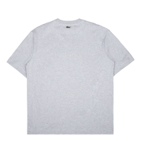 Organic Cotton Logo Tee Silver Chine