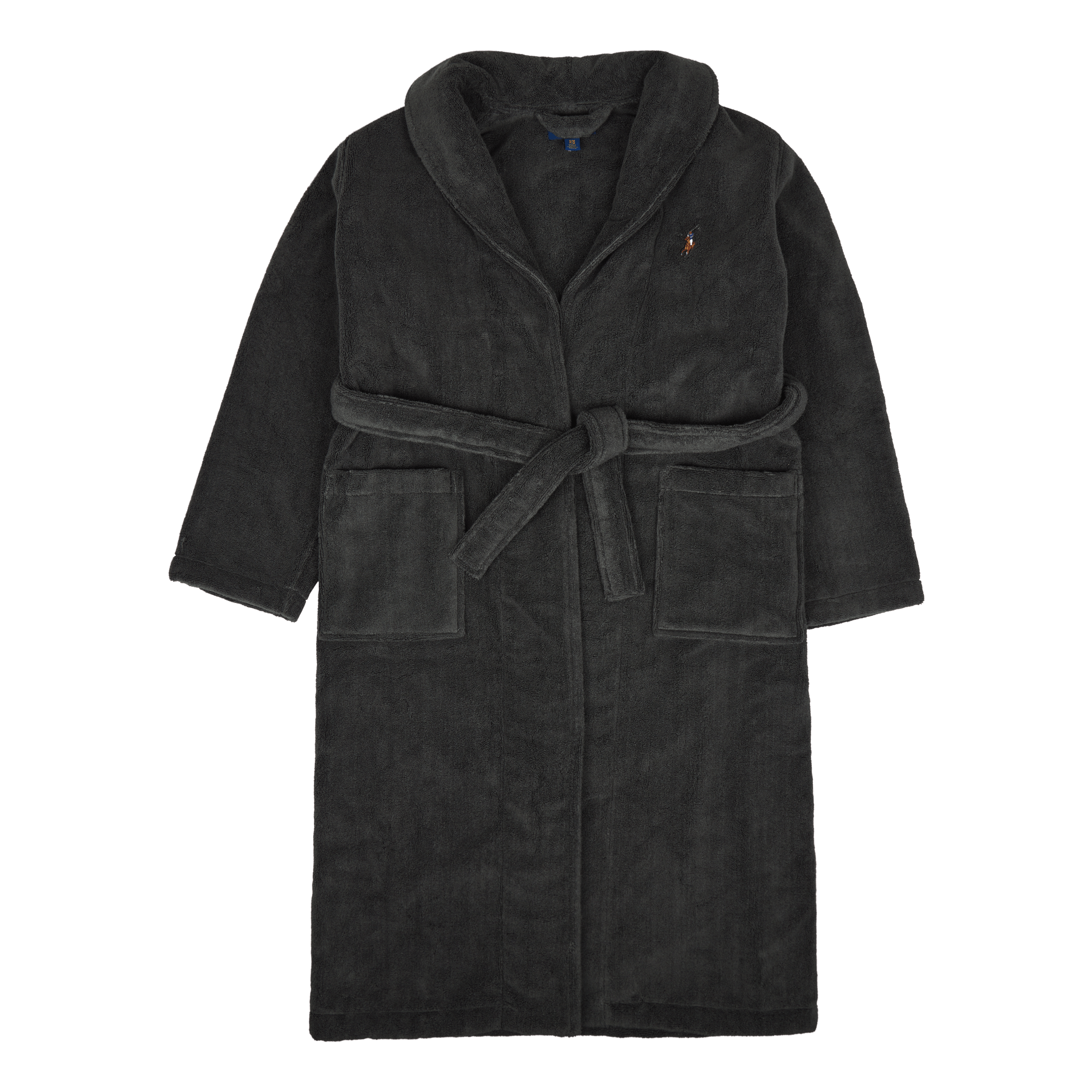 Polo Ralph Lauren Cotton terry Lounge Robe Dark Slate Polo Ralph