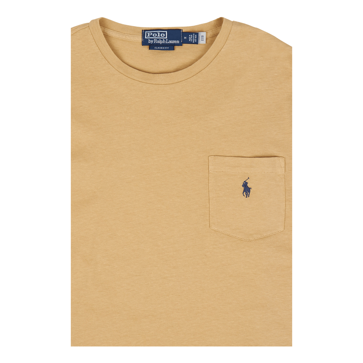 Polo Ralph Lauren Cotton Linen T-shirt Vintage Khaki